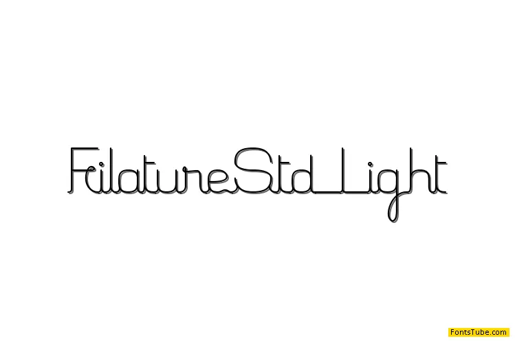 FilatureStd Font