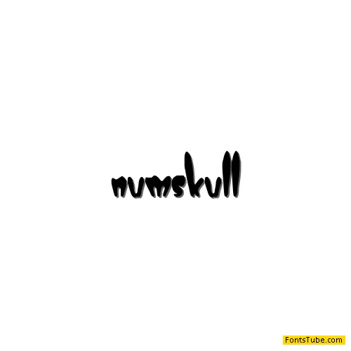 Numskull BRK Font