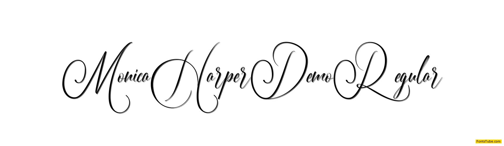 Monica Harper Demo Font