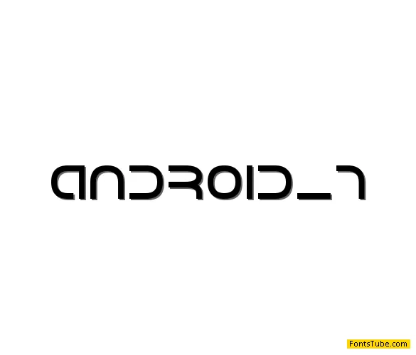 Android 7 Font