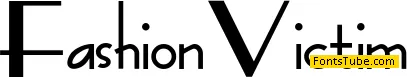 FashionVictim Font