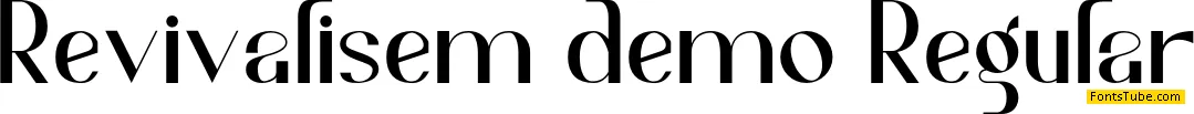 Revivalisem-demo Font Family