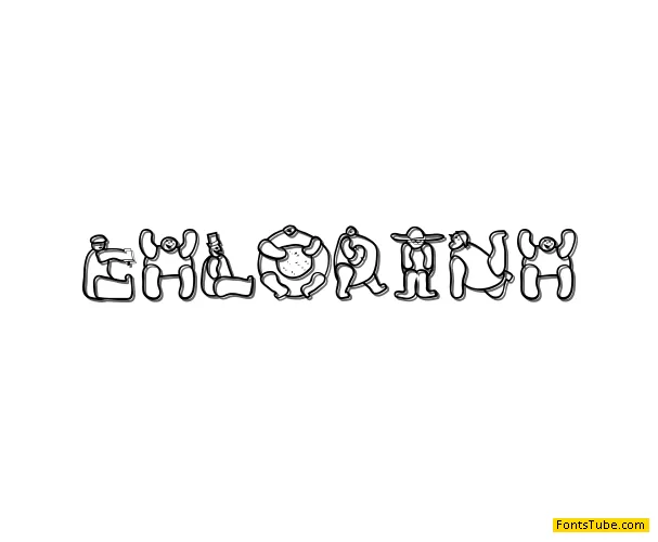 Chlorinuh Font
