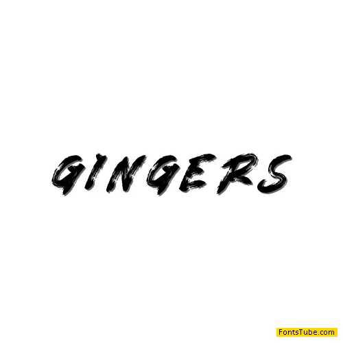 GINGERS Font