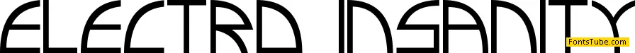 Electro insanity Font