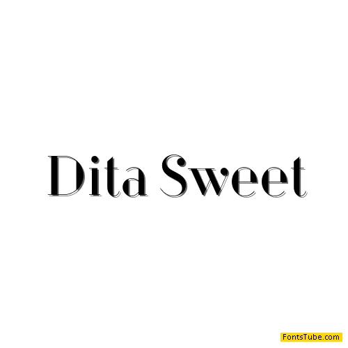Dita Sweet Font