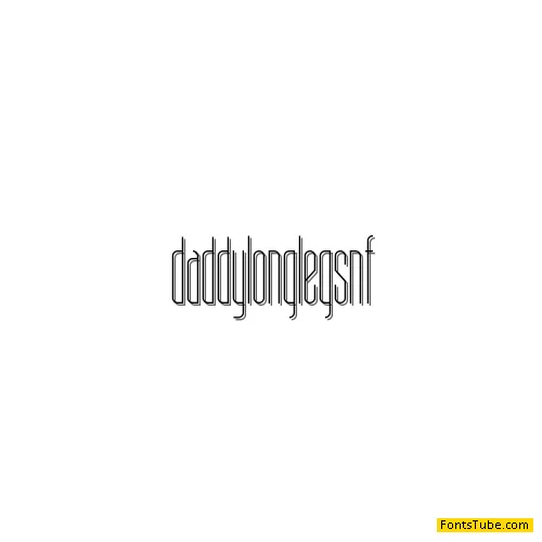 Daddy Longlegs NF Font