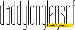 Daddy Longlegs NF Font