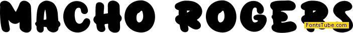 Macho Rogers Font
