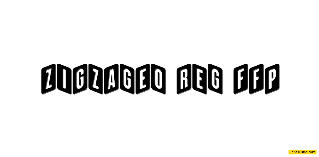 ZiGzAgEo Font