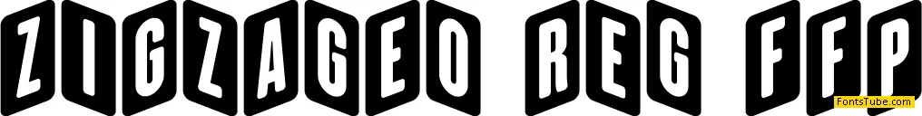 ZiGzAgEo Font