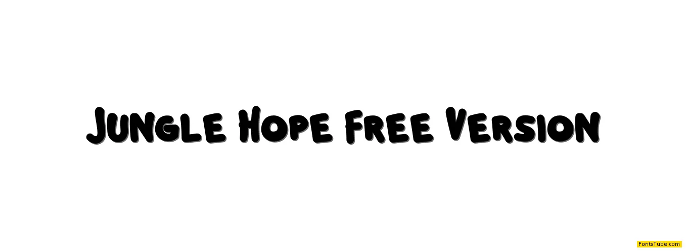Jungle Hope Font
