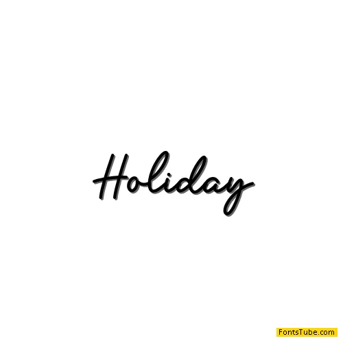 Holiday