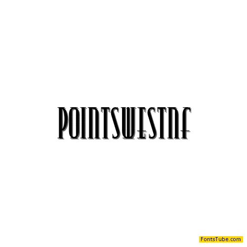 Points West NF Font