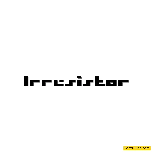 Irresistor Font
