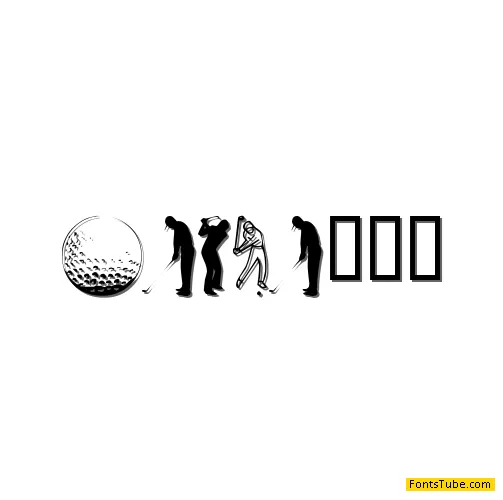 Hole in One Font