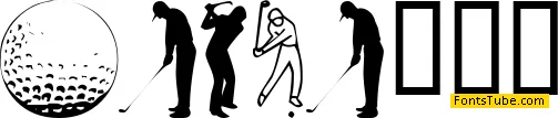 Hole in One Font