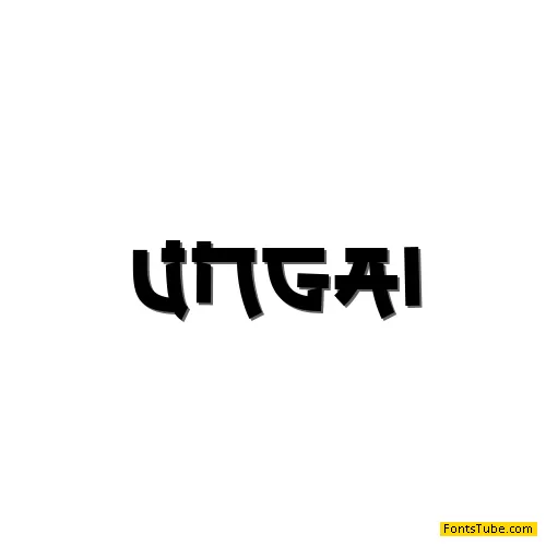 Ungai Font