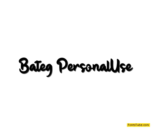 Bateg Font