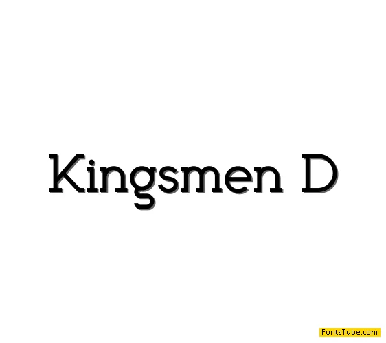 Kingsmen Font