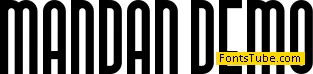 Mandan Demo Font