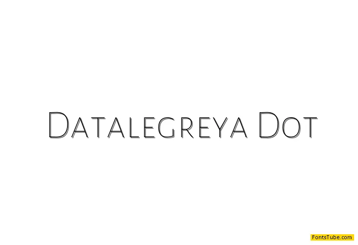Datalegreya Font Family