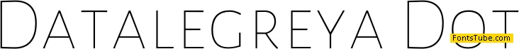 Datalegreya Font Family