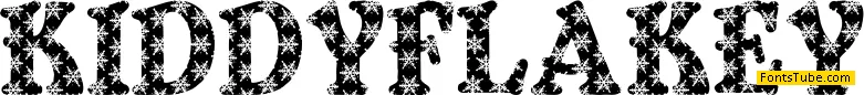Kiddy Flakey Font