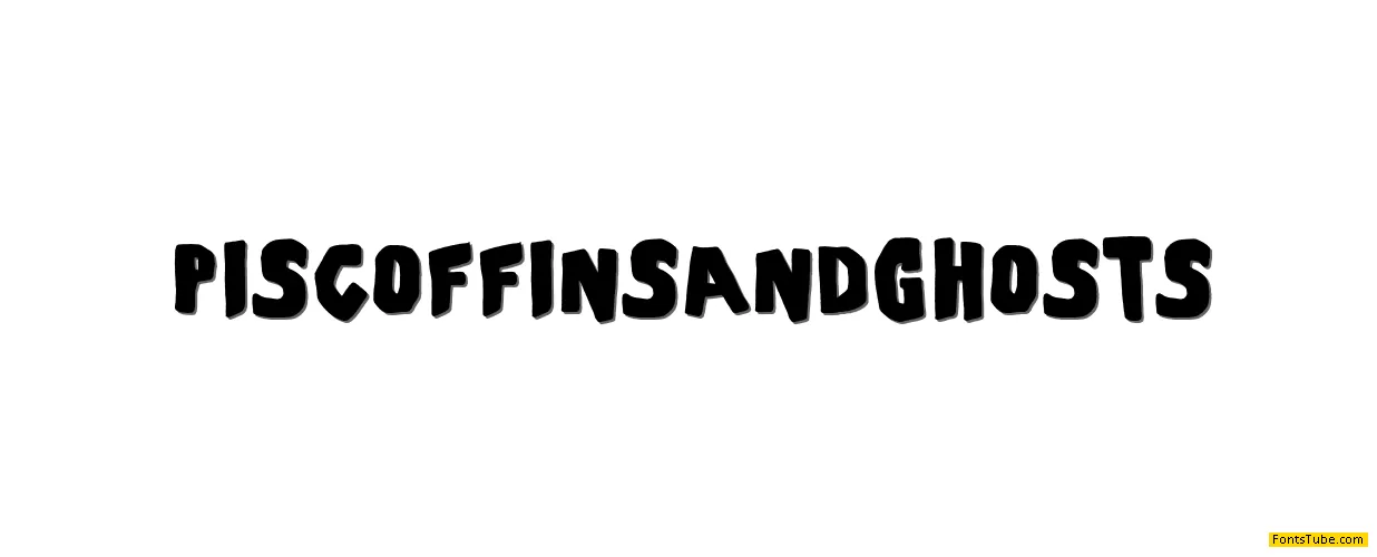 PiS Coffins and Ghosts Font
