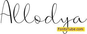 Allodya Font