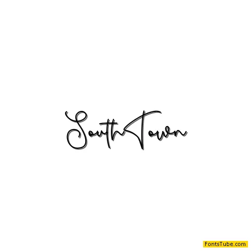 South Town Font