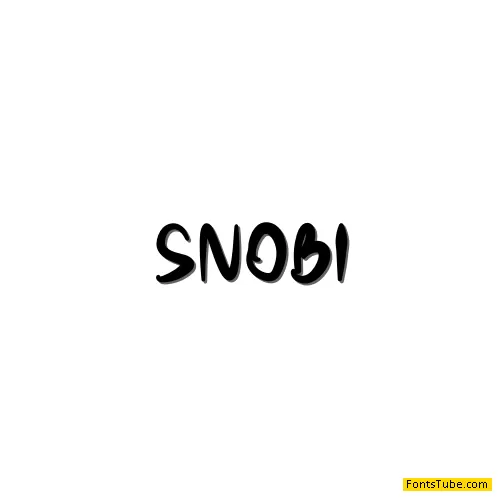 Snobi Font