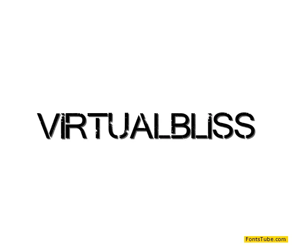 Virtual Bliss Font