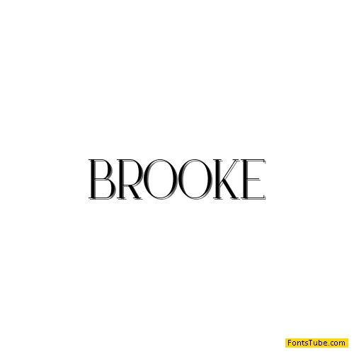 Brooke Font