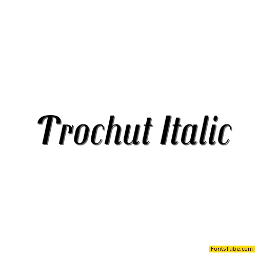 Trochut Font Family