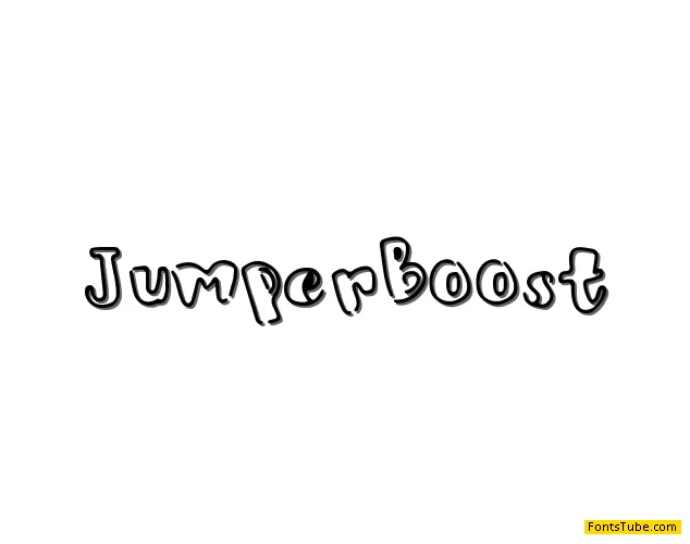 Jumper Boost Font