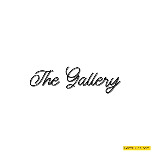 The Gallery Font