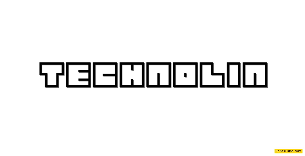 TECHNOLIN Font