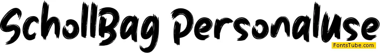 Scholl Bag Font