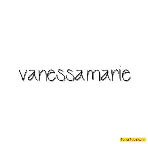VanessaMarie Font