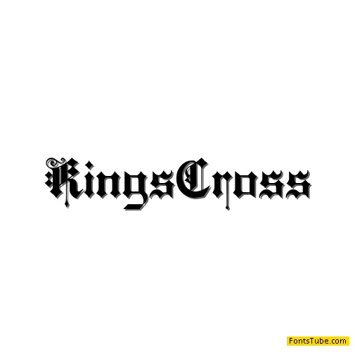 KingsCross Font