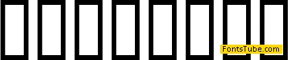 Border Corners 2 Font