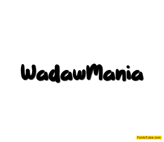 Wadaw Mania Font Family