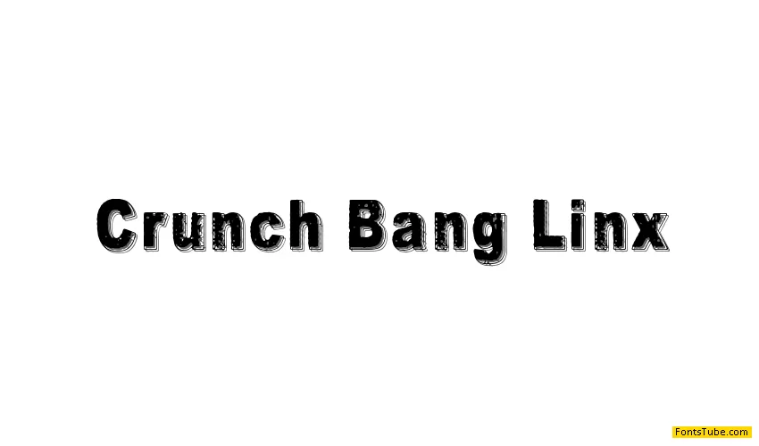 Crunch Bang Linx Font