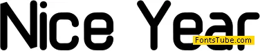 NiceYear Font