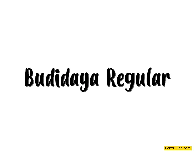 Budidaya Font Family