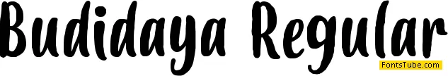 Budidaya Font Family