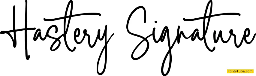 Hastery Signature