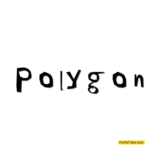 Polygon Font