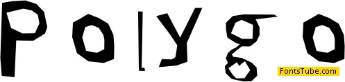 Polygon Font